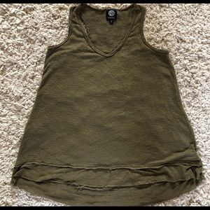 Bobeau Army Green Tank Top